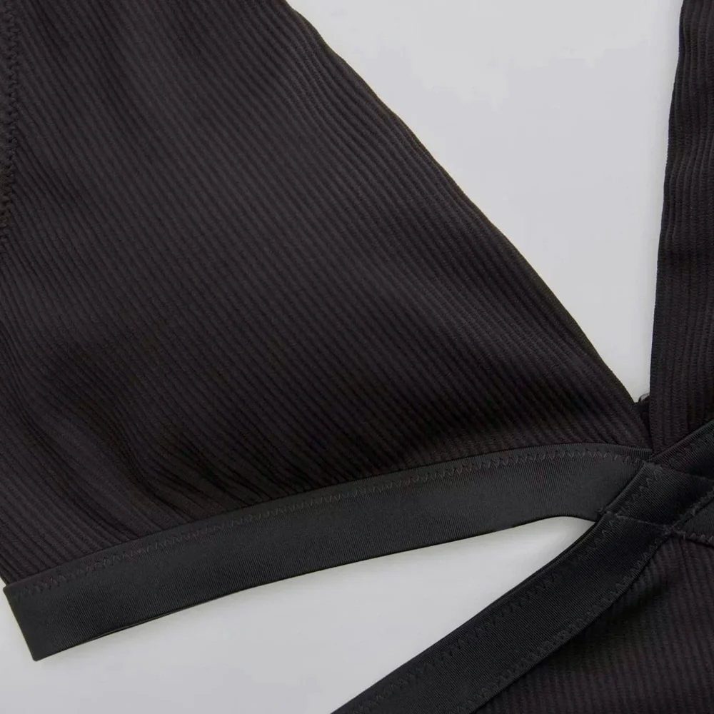 Black One Piece Full Coverage Women’s Swimsuit Real Good